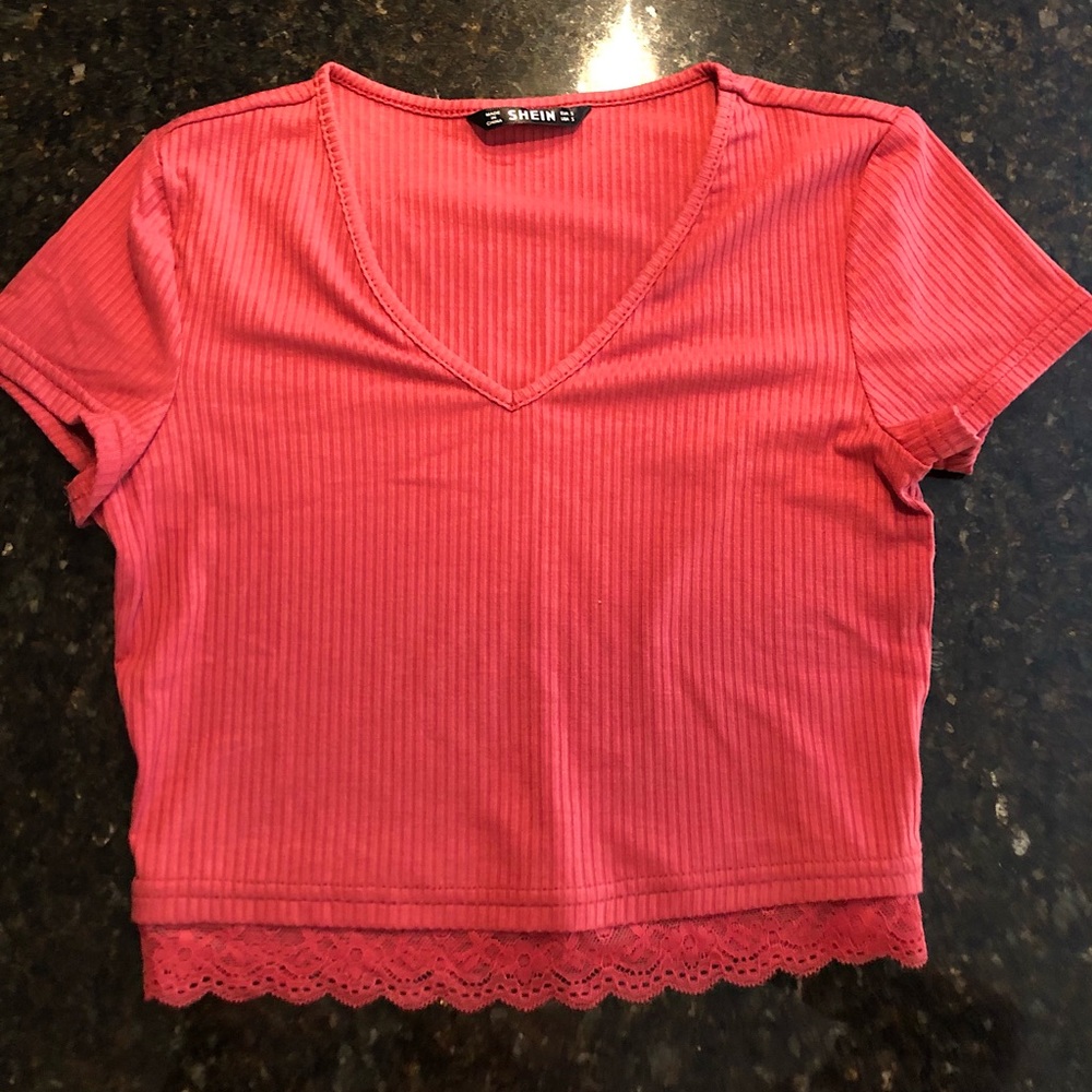 SHEIN cropped T-Shirt